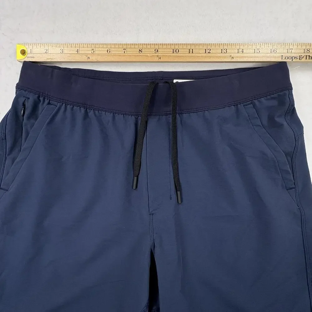 Public Rec Flex Shorts Mens 34 Navy Blue 7” Stretch Athletic Performance Golf